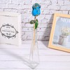 24K Gold Plating Rose Flower with Base Gift for Valentines