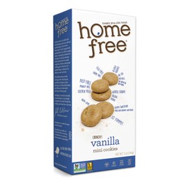 Homefree Treats you Can Trust, Organic, Vanilla Mini Cookies, 5-Ounce (Pack of 6)