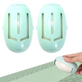 Pack of 2 Reusable Lint Rollers, Washable Hair Remover, Washable Pet Hair Remover, Lint Roller, Compact, Portable for Pet Hair, Clothes, Sofas, Travel