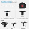 VOMENC Sun Rain Shade Cover compatible solo con Spotlight Camera