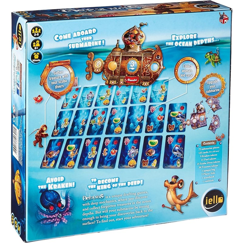 IELLO Oceanos Game Board Game
