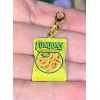 Funyuns Onion Rings Chips Bag Zipper Pull & Keychain Add
