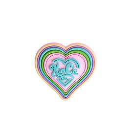 KIMCHI CHIC HEART CROC CHARM, KIMCHI CHIC
