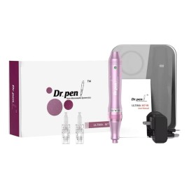 Microagujas Dermapen Dr Pen M7, inalámbrica y recargable + 2 Cartuchos Nuevos Sellados Gratis + Cargador y Estuche