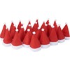 VBS 24x Bulk Pack 8 cm Santa Doll Hats Christmas Hat