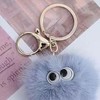 88flix Cute Keychain, Mofumofu Soft Plush Key Holder, Bag Charm,