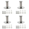 Mgoodoo Stainless Steel Wall Hanging Hook, Hanger, Storage, Includes Screws,