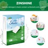 Zinshine Eco-friendly Laundry Detergent Sheets (80 sheets 160 loads) -