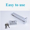 ECHOZONE General Car Anti-Theft Brake Clutch Lock, Heavy Duty Stainless