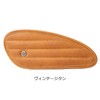 Trip Machines TANK PADS MINI LEATHER CLASSIC STRIPES Motorcycle Tank