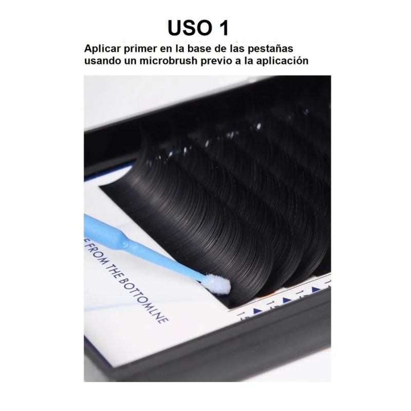 Primer Extensiones Pestañas Gollee Transparente 15ml Profesional