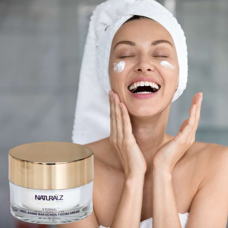 Anti-Aging Bakuchiol Facial Cream – Natural Retinol Alternative for Firm,