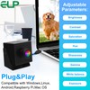 ELP 48MP USB Fisheye Camera Wide Angle Webcam for Computer