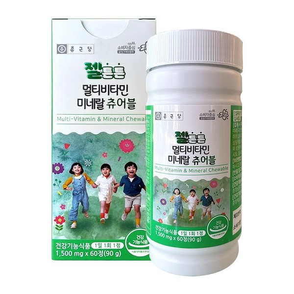 Chong Kun Dang Zeltonton Multivitamin Mineral Chewable 60 tablets 1