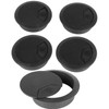 Ksrnsne 5 Pcs 60mm Desk Grommets Round Plastic Cable Hole