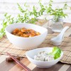 Narumi 41031-9858 PATIA White Soup Spoon, 5.5 inches (14 cm),