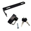 VEROCITY Helmet Lock, Universal Number Attachment Section, Helmet Holder, Black