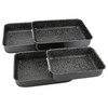 Alluflon Tradition Italy Lasagne Pan, Aluminium, black