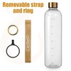 Opard Drinking Bottle, 1 L/800 ml Water Bottle, Leak-Proof Water