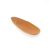 BambooMN Brand - 4 Small Solid Bamboo Oval Scoop, 30pcs