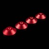 PrecisionGeek Cone Spike Pads, CNC Machined Insulation Washers for Hi-Fi