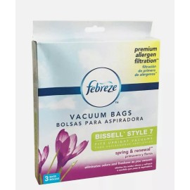 Febreze x3 BISSELL STYLE 7 VACUUM BAGS Powerforce Powerlifter Cleanview Lift-Off