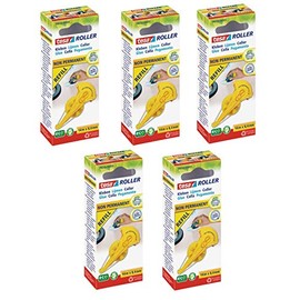 tesa Refill for Glue Roller Non-Permanent 8.4mm x 14m Eco Logo and Recycled Packaging (Refill, Pack of 5)