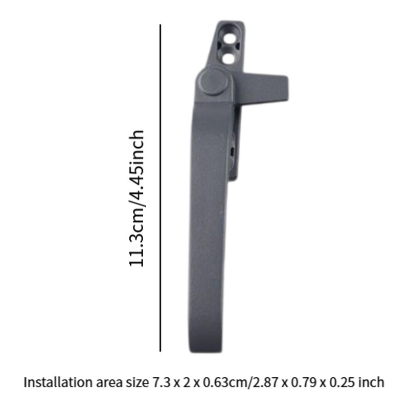 Milageto Casement Window Locking Handle Easy to Install Professional Accessories