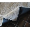 Cottontailfauxfur LIGHT BEIGE Flokati Faux Fur Rug soft & plush