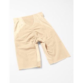 Bias Lift Mesh Long Girdle with Pelvic Support, Beautiful Posture, Beautiful Legs, biege