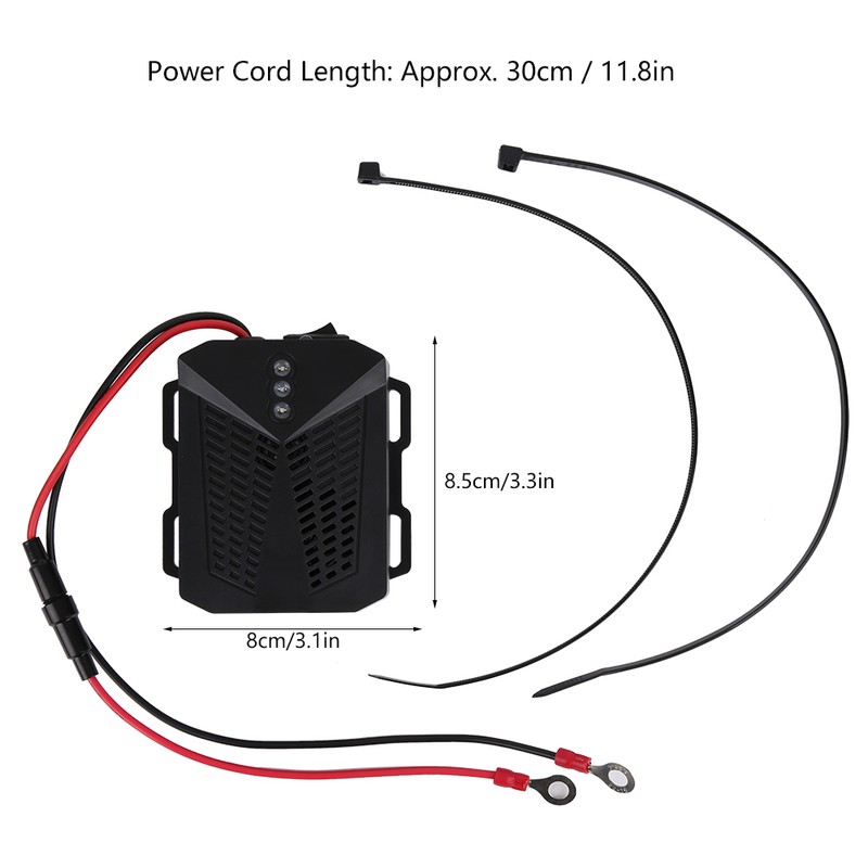 12V LED Strobe Light Electronic Ultrasonic Mouse Repeller with Intelligence