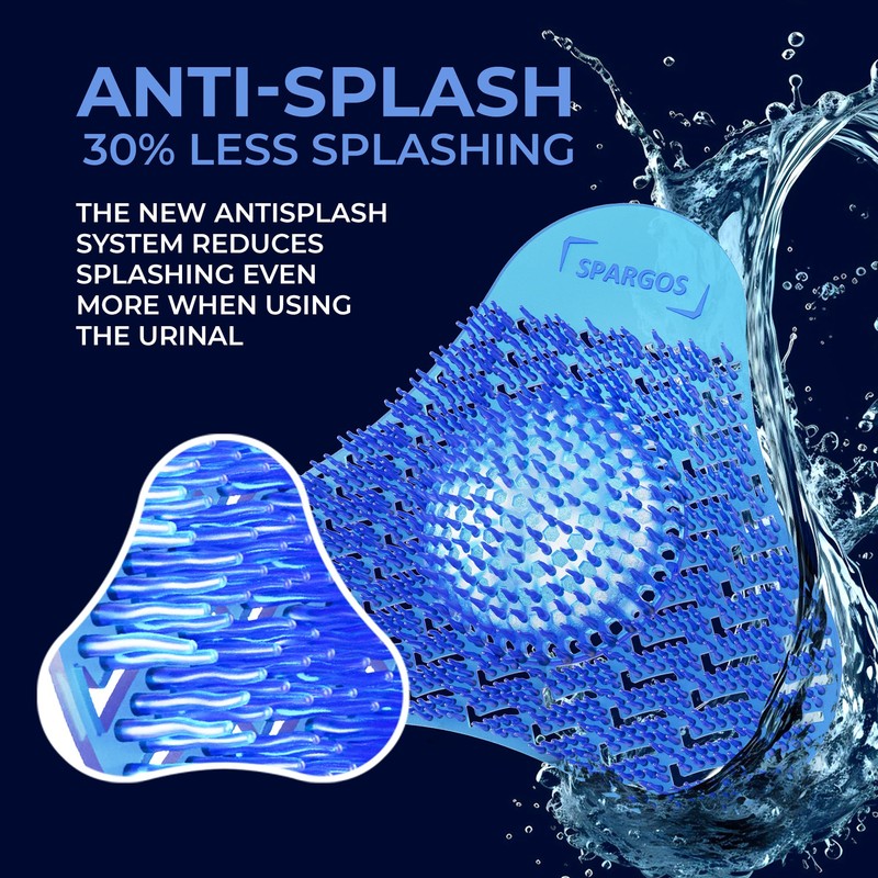 Urinal Screen Deodorizer 24 Pack - Urinal Cakes Fresh 3D