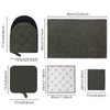 Kitchen Set Pack of 10, Oven Mitts Pot Holders Pad