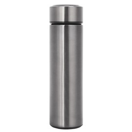 500ml Portable Stainless Steel LED Insulated Vacuum Cup Water Bottle with Temperature DisplayStainless Steel Color