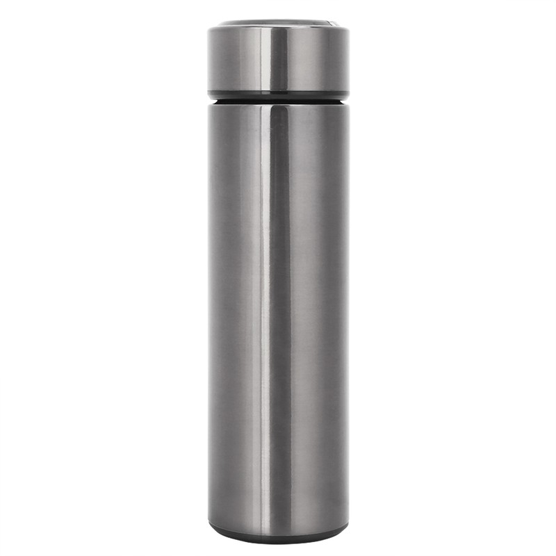 500ml Portable Stainless Steel LED Insulated Vacuum Cup Water Bottle
