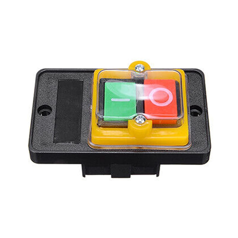 KJD17 5 Pin Waterproof Push Button Electromagnetic Pressure Button Switch,