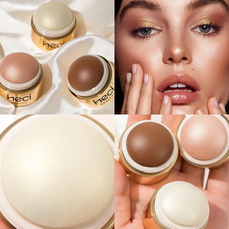 Bálsamo Contorno Iluminador Hidratante Textura Cremosa 9g Tono Del Maquillaje