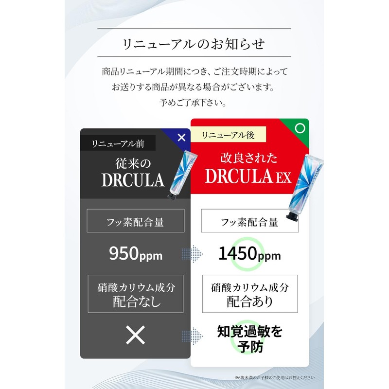 DRcula ドクターキュラ 薬用ホワイトニングジェル 1本 45g ファーマフーズ 18冠達成した歯磨き粉 医薬部外品 虫歯対策 口臭予防