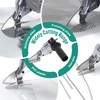VLOXO Professional Metal Shear Drill Attachment, Sheet Metal Cutter for