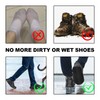 WFARH Shoe Covers, Waterproof Shoe Covers for Rain, Reusable Silicone