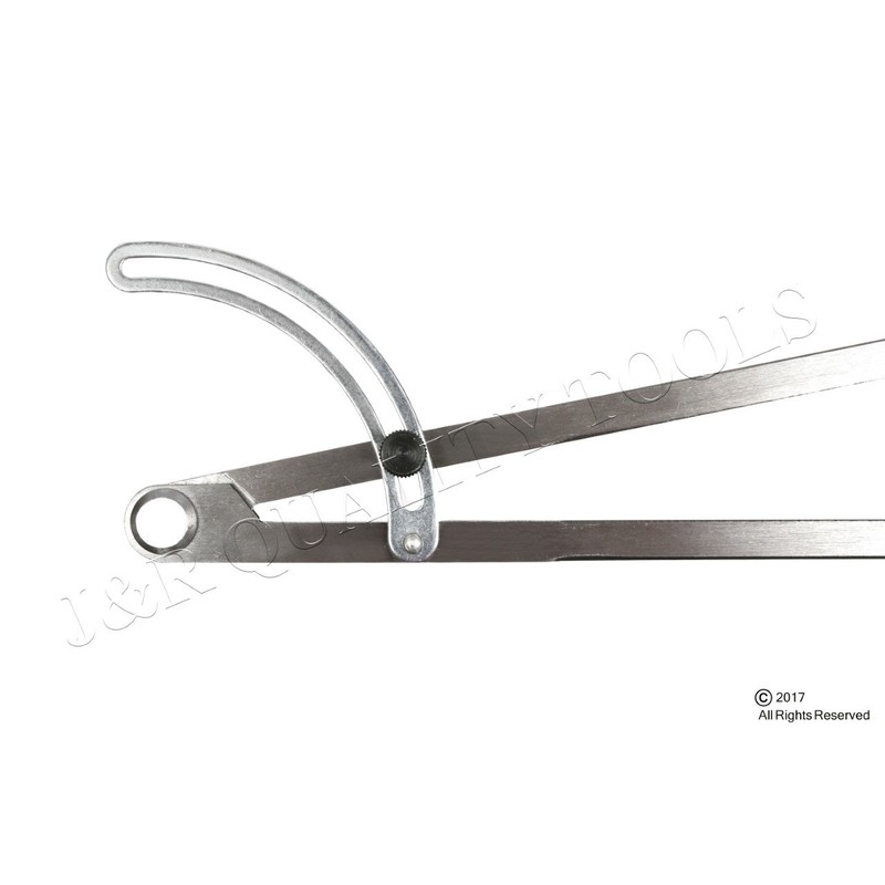 J&R Quality Tools 23877 Pencil Length Divider with Wing, 12-Inch