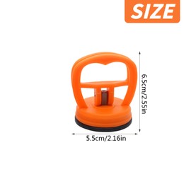 ZukQvrivelig 2PCS Car Dent Puller - 33 lbs Suction,Suction Cup for car dents, Powerful Suction Cup Dent Puller for Cars Body,Screen,Car Dent Repair,Paintless,Tiles (2 Small)