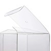 4x4x4 Caramel Apple Boxes (25 Boxes) | Clear Transparent Gift