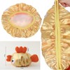 JK Home Kids Shower Cap, Double-Layer Waterproof Reusable Elastic Animal