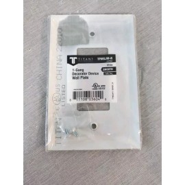Titan3 Tpmsjw-r Jumbo 1-gang Decorator Device Wall Plate Metal