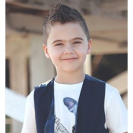 JOHNNY B. Juniors Hair Gel for Kids, No-Flake, Medium Hold 8 oz. Jar