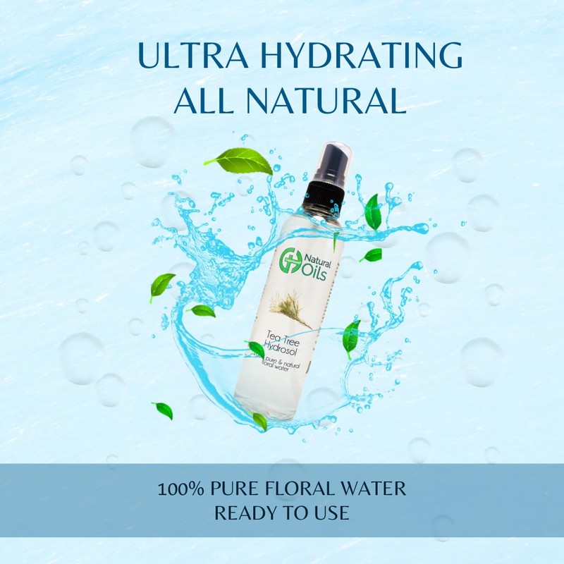 Tea Tree Hydrosol (Floral Water) - 1 Gallon Plastic Jug