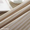 TruDelve 120 Inch Extra Long Tablecloth Beige Striped Tablecloths Washable