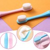 4 Pieces Soft Micro-Nano Manual Toothbrush Extra Soft Bristles Toothbrush