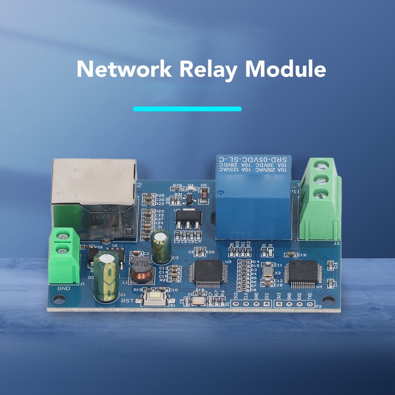 Network Relay Module RTU 1 Way Wired Ethernet LAN Control